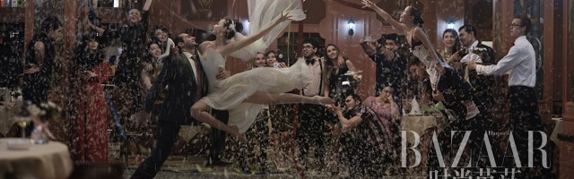 唯美梦幻的反重力时尚大片，这才是艺术～