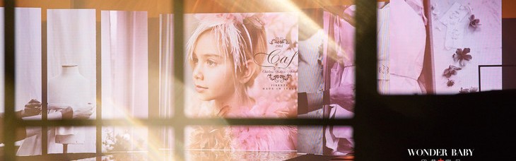 [上海国际儿童时装周]第10届欢喜盛放  意大利“高级定制儿童时装”品牌Caf再度亮相