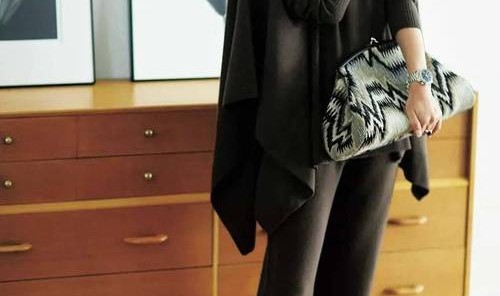 我穿毛衣配阔腿裤，这个冬天一点也不冷！