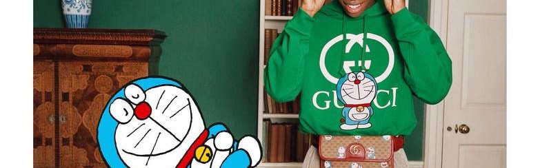 古驰2021中国新年系列形象大片 ―DORAEMON × GUCCI联名系列 ―
