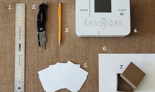 手工DIY袖珍旅行相册盒