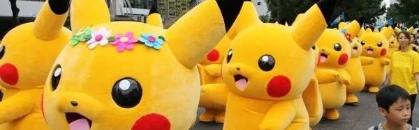 上千只皮卡丘大游行，简直是萌遍天下无敌手！
