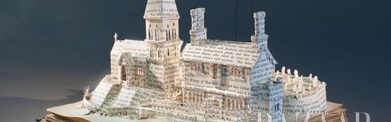 旧书也可以做艺术品，还这么美！