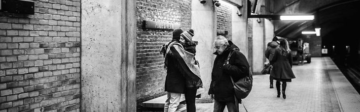 黑白照片，诠释法国街头随处可见的浪漫