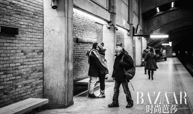 黑白照片，诠释法国街头随处可见的浪漫