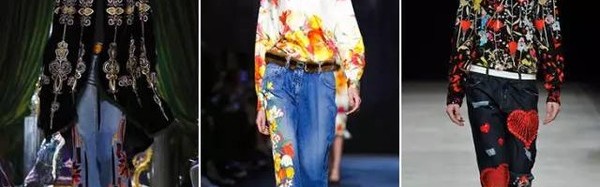 宋茜和小宋佳的牛仔裤竟然“开满了花”！