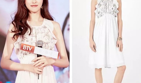 唐嫣钟楚曦爱的削肩设计，在显瘦上撑起了一片天！