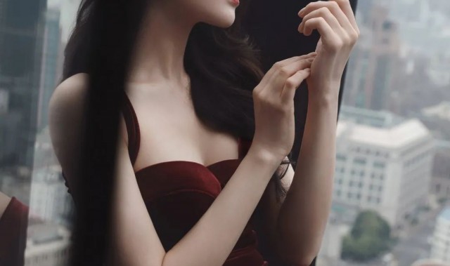 炸上热搜的她，说一句人间绝色不过分吧？