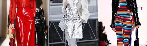 杨幂说，一件“漆皮款”就能在秋风中发光发热！