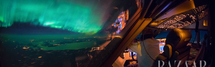 如果你是一位飞行员，才能看到如此美的天空