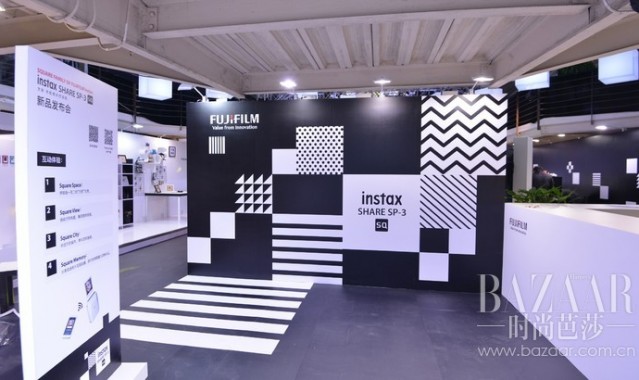 方形手机照片打印机亮相魔都，富士开启方形艺术新时尚