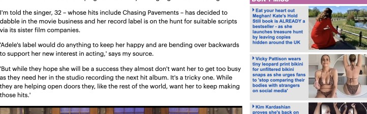 Adele狂瘦40斤，下一步是进军好莱坞？