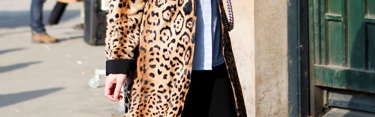 动物纹太浮夸？可她们明明穿得很时髦！