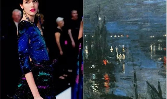 Armani Privé ｜ 老爷子抢了莫奈的笔 带你在夜空下看彩虹