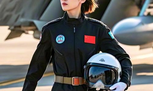 修飞机的飒爽女人们