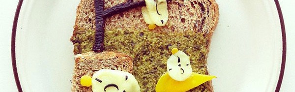 挪威艺术家Ida Skivenes的吐司版世界名画