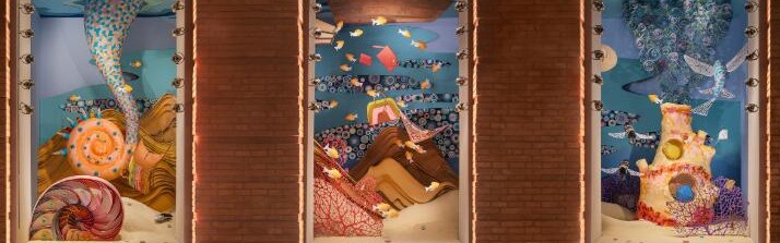 爱马仕诚邀艺术家YULIA BRODSKAYA女士为“上海爱马仕之家”打造“海洋绮镜”