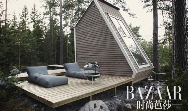 芬兰森林中的温馨小屋，舒适别致又环保