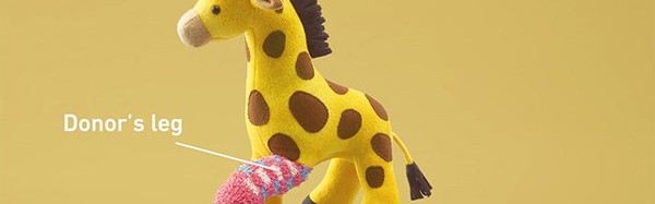 捐赠你不想要的公仔，让受伤的公仔重获新生。