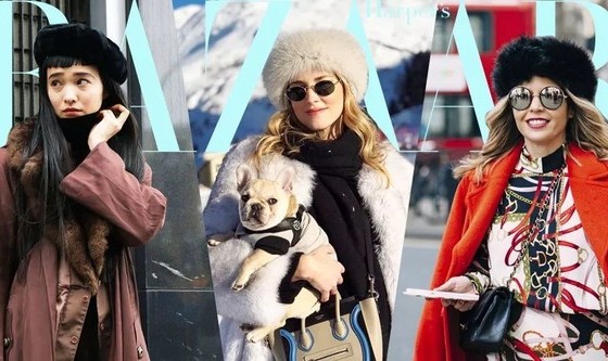 北京的雪你爱下不下，我先戴上毛毛帽挡住阵阵“妖风”！