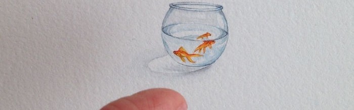 水彩居然可以这么可爱？那是你没见过微型水彩！