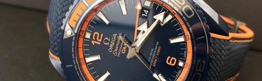 大V腕表  深邃的黑和红与蓝的撞击，VS欧米茄深海之黑评测