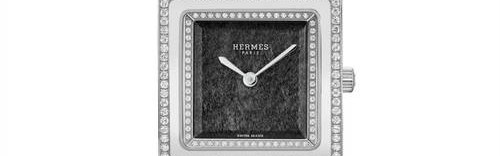 用一个字母来捕捉时光，爱马仕Heure H精钢或玫瑰金镶钻腕表