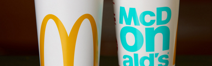 开玩笑？麦当劳也要走扁平极简风？