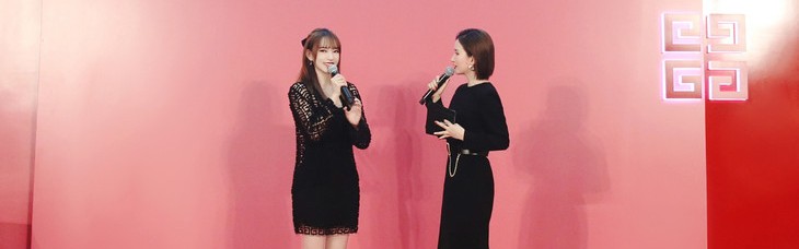 纪梵希美妆携手程潇“粉”爱三亚