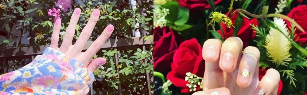 美甲师林允上线提醒：换季了你的美甲也该换换了！