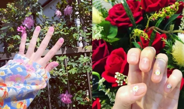 美甲师林允上线提醒：换季了你的美甲也该换换了！