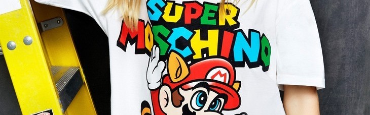 Moschino搞怪不停！这次换马里奥来当主角！
