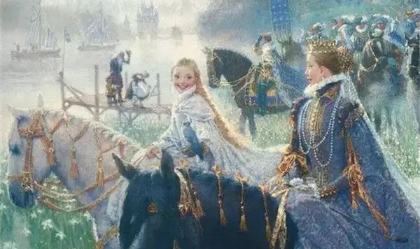 他的插画满足了我们对童话的所有想象