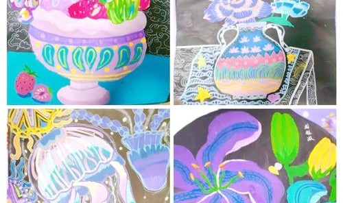 给孩子们一支画笔，勾勒彩色的未来