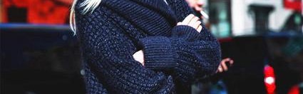 针织开衫够大够厚才时髦，穿上了整个冬季都不想脱下来!