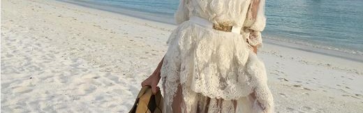 不想过冬，厌倦沉重～ 时髦女们都到海边度假去啦！