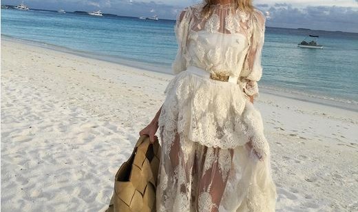 不想过冬，厌倦沉重～ 时髦女们都到海边度假去啦！