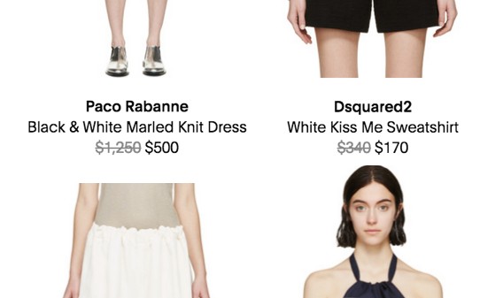 时装编辑最爱的超美大牌货都打折了！再不去抢就卖光了哦！