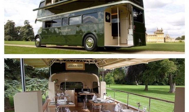 平常坐的巴士，也能变成小店或公寓？