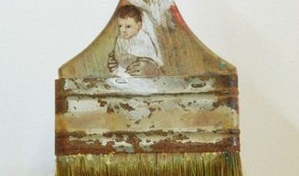 画笔用旧就扔了？看看别人家的旧画笔