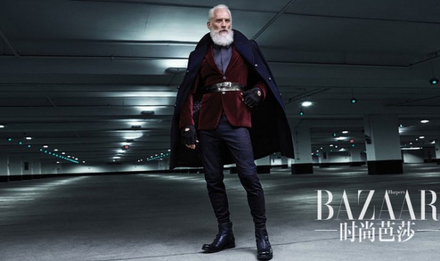 最Fashion帅气的圣诞老人来了～