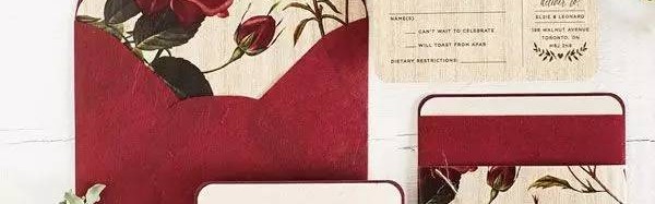 结婚请柬原来可以这样设计