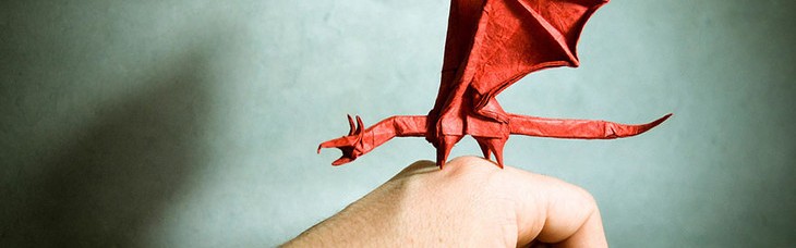 折纸其实也是一门儿艺术，只是你的道行尚浅