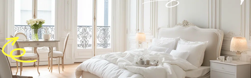 纯白之梦 法式乡村白色风格家居欣赏