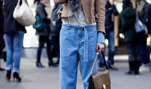 冬天还是要有条牛仔裤才时髦！