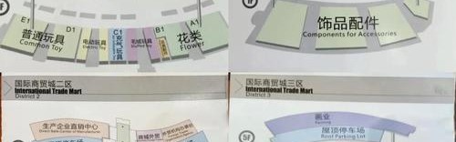 义乌包包批发在几区,义乌小商品市场经过几年改造分四大区