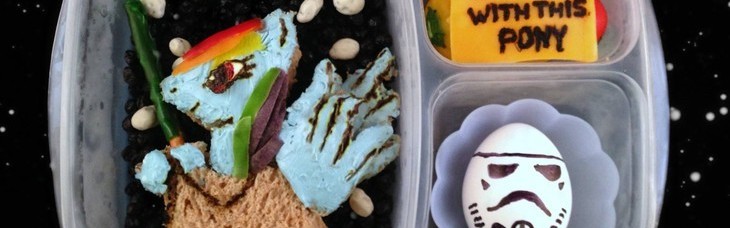 给孩子做个星球大战主题便当吧