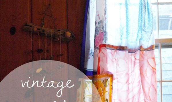 阳光穿透视线，DIY拼布窗帘