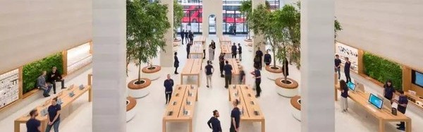 Apple在欧洲第一家零售店的“变身”
