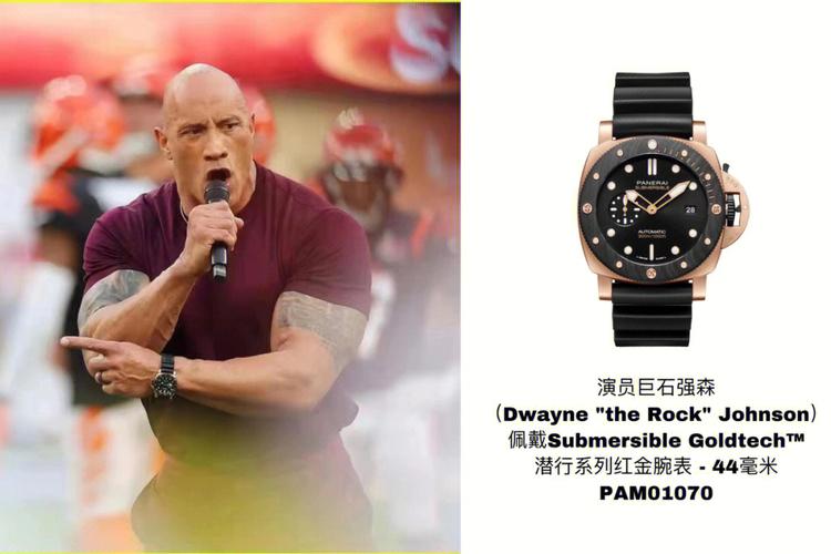 沛纳海Pam616速度与激情8巨石强森同款—硬汉之选